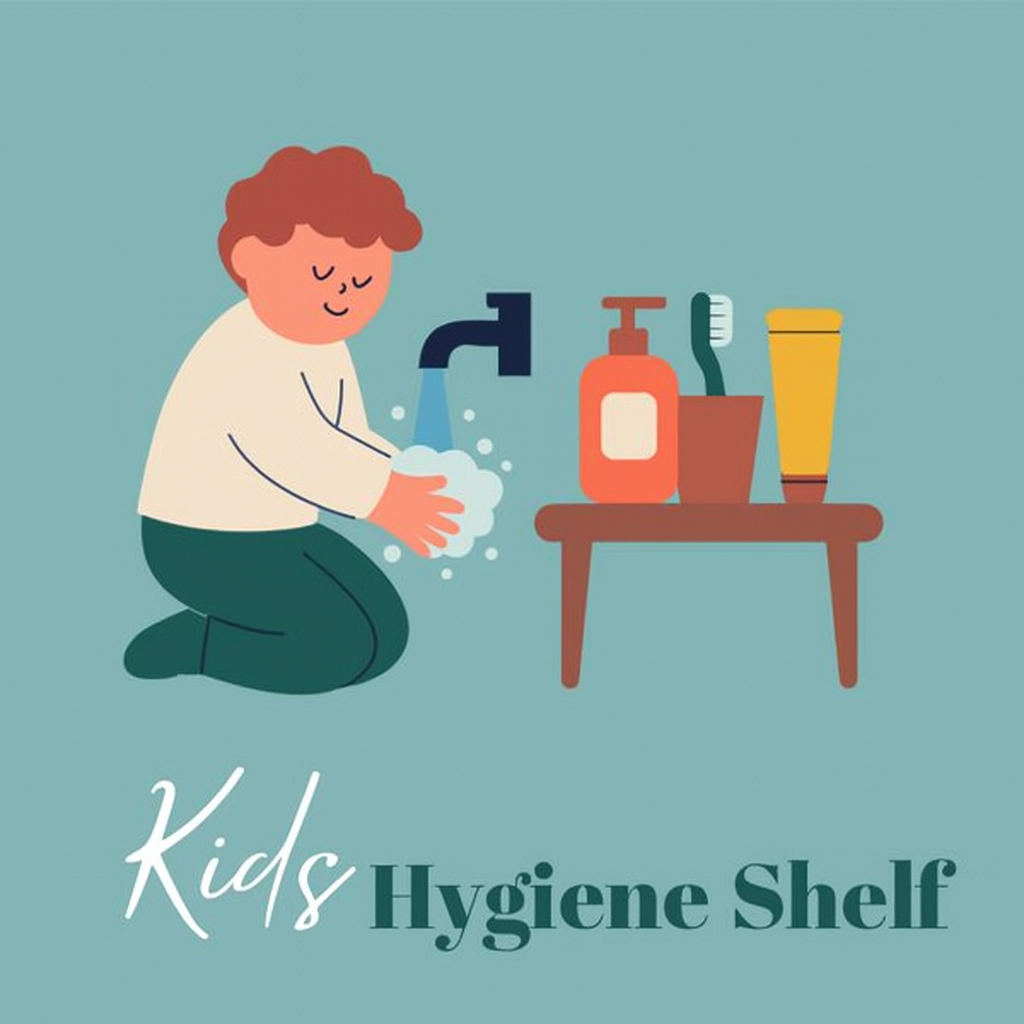Kids Hygiene Shelf